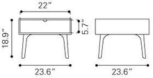 Zuo Padre End Table