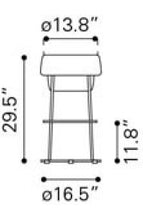 Zuo Pop Barstool
