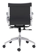 Zuo Glider Low Back Office Chair
