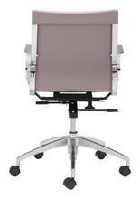 Zuo Glider Low Back Office Chair