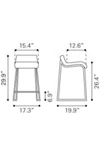 Zuo Father Counter Stool - Set Of 2