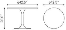Zuo Scotts Bluff Dining Table