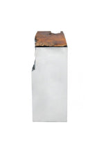 Zuo Luxe Console Table Natural & Stainless Steel
