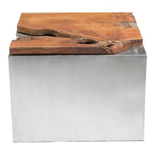 Zuo Luxe Coffee Table Natural & SS
