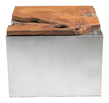 Zuo Luxe Coffee Table Natural & SS