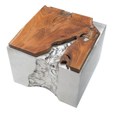 Zuo Luxe Coffee Table Natural & SS
