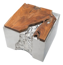 Zuo Luxe Coffee Table Natural & SS