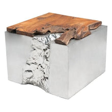 Zuo Luxe Coffee Table Natural & SS