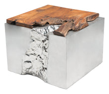 Zuo Luxe Coffee Table Natural & SS