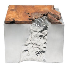 Zuo Luxe Coffee Table Natural & SS