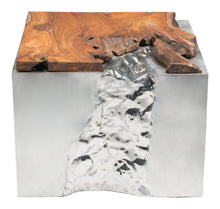 Zuo Luxe Coffee Table Natural & SS