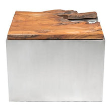 Zuo Luxe Coffee Table Natural & SS