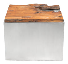 Zuo Luxe Coffee Table Natural & SS