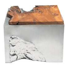 Zuo Luxe Coffee Table Natural & SS