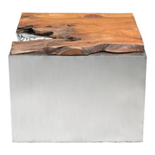 Zuo Luxe Coffee Table Natural & SS