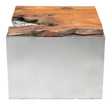 Zuo Luxe Coffee Table Natural & SS