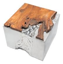 Zuo Luxe Coffee Table Natural & SS
