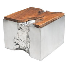 Zuo Luxe Coffee Table Natural & SS
