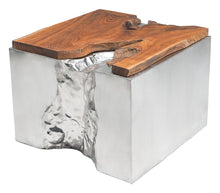 Zuo Luxe Coffee Table Natural & SS