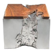 Zuo Luxe Coffee Table Natural & SS