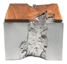 Zuo Luxe Coffee Table Natural & SS