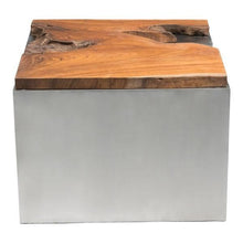 Zuo Luxe Coffee Table Natural & SS