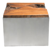 Zuo Luxe Coffee Table Natural & SS