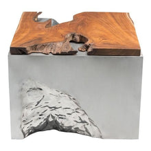 Zuo Luxe Coffee Table Natural & SS