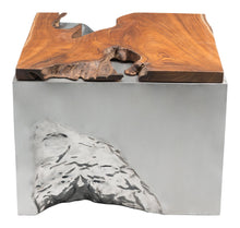 Zuo Luxe Coffee Table Natural & SS