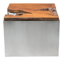 Zuo Luxe Coffee Table Natural & SS