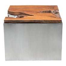 Zuo Luxe Coffee Table Natural & SS