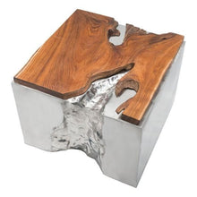 Zuo Luxe Coffee Table Natural & SS