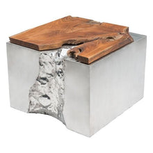 Zuo Luxe Coffee Table Natural & SS