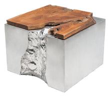 Zuo Luxe Coffee Table Natural & SS