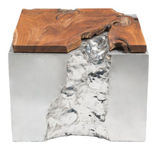Zuo Luxe Coffee Table Natural & SS