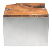 Zuo Luxe Coffee Table Natural & SS