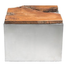 Zuo Luxe Coffee Table Natural & SS
