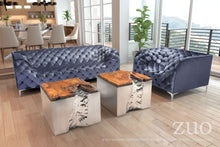 Zuo Luxe Coffee Table Natural & SS