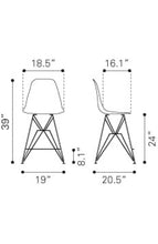 Zuo Zip Counter Chair