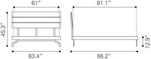 Zuo Perth Queen Bed