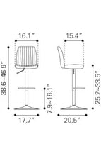 Zuo Willful Bar Chair