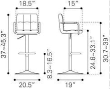 Zuo Henna Bar Chair