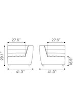 Zuo Soho Corner Chair