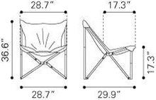 Zuo Sunk Chair
