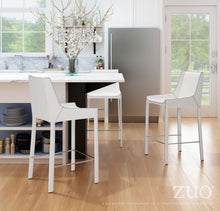 Zuo Fashion Bar Chair Stone - Set Of 2