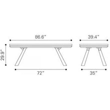 Zuo Beaumont Rectangular Dining Table