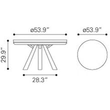Zuo Beaumont Round Dining Table