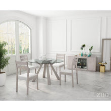 Zuo Beaumont Glass Round Dining Table