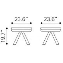 Zuo Beaumont End Table