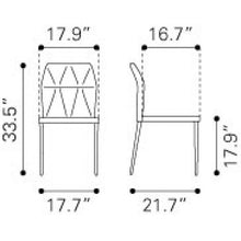 Zuo Revolution Dining Chair